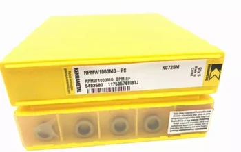 

10PCS KENNAMETAL CARBIDE INSERT RPMW1003MO-FS KC725M