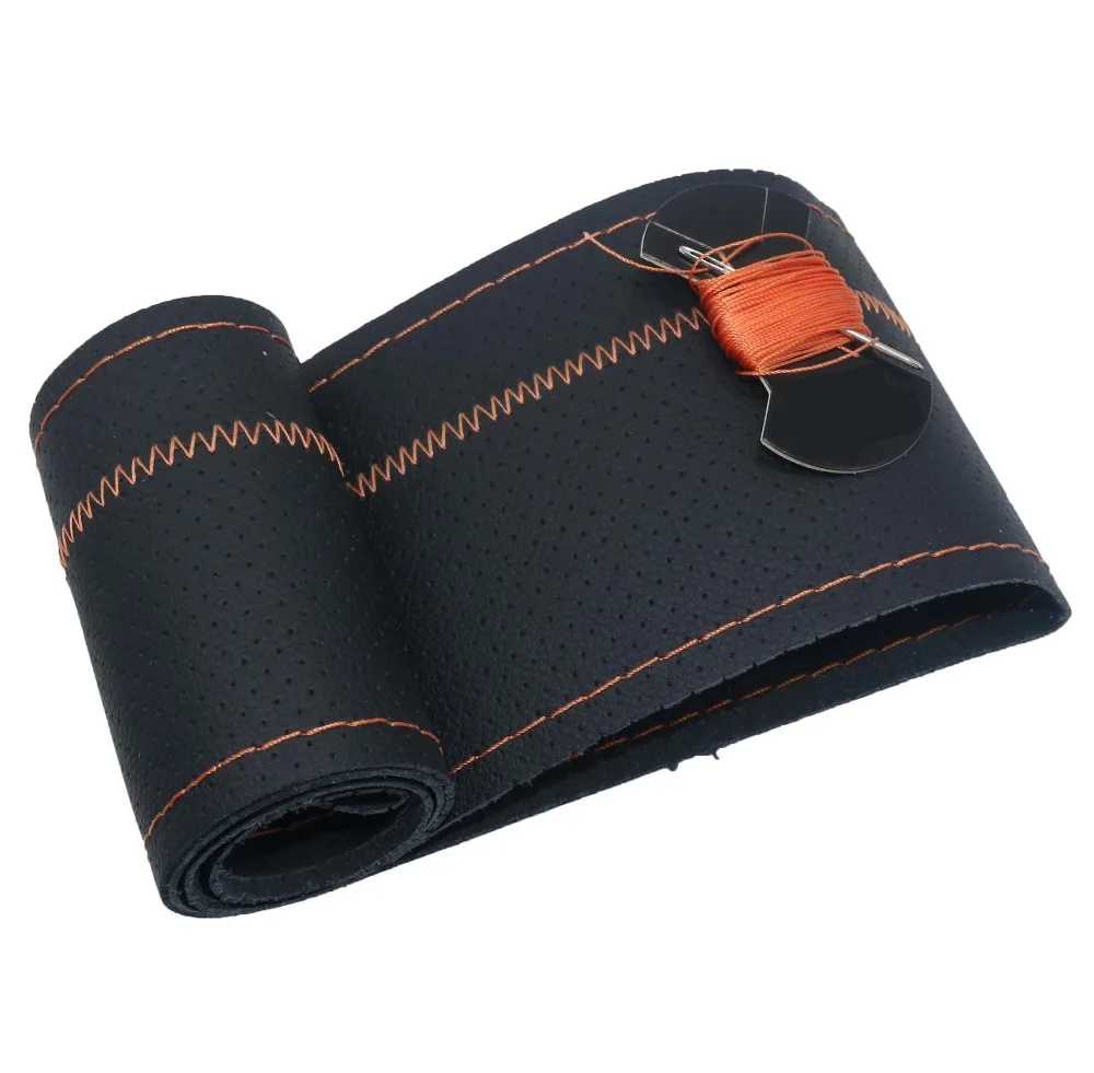 1-Pcs-Car-steering-wheel-cover-Hand-stitched-steering-wheel-cover-Car-decoration-Feel-comfortable-Au (5)