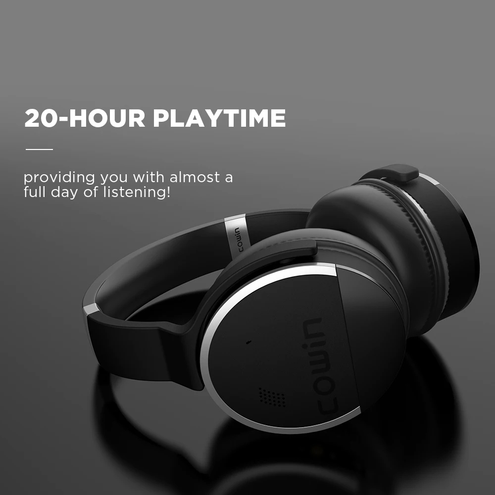 Cowin E8[Upgraded] Bluetooth Headphones Active