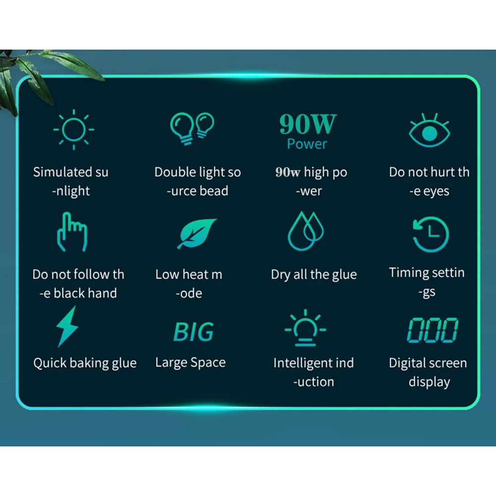 SUNX5 MAX 90 Вт Светодиодная УФ-лампа для ногтей с 45 светодиодный s для всех гелей-лаков, светильник от солнца, лампа для маникюра, Сушилка для ногтей, сушка, умный ЖК-дисплей