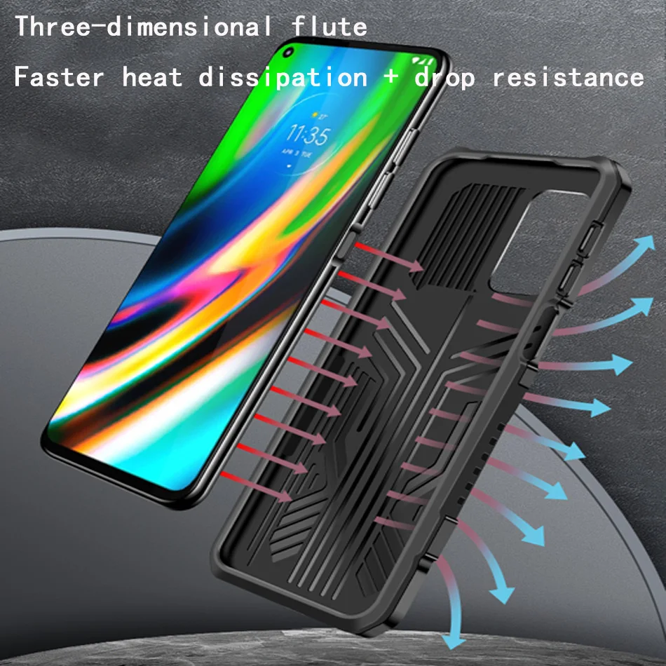 GDREAM Shockproof Phone Case For OPPO Reno 2F 4F 5Lite 5F 6 5G Luxury Kickstand Bracket Protective Cover For OPPO F11Pro F17 F19 cases for oppo cases