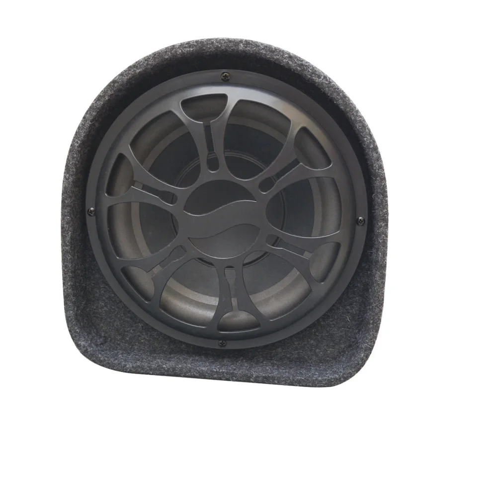 12V High Power Car Subwoofer Speaker 10 Inch Cylindrical Subwoofer Amplifier Car Universal Stereo Music Player Speaker