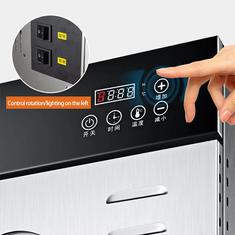 Dryer Meat Dryer Consumer And Commercial Food Dryer Rotary Sausage Bacon Chicken Duck And Dehydrated Food Dehydration Dryer 6