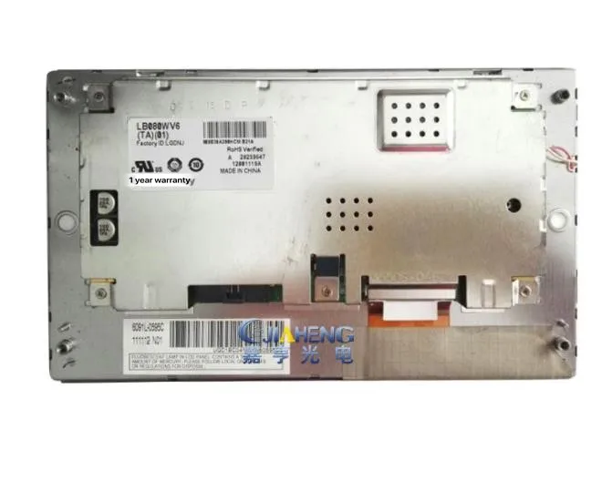 

Original 180 days warranty LB080WV6(TA)(01)