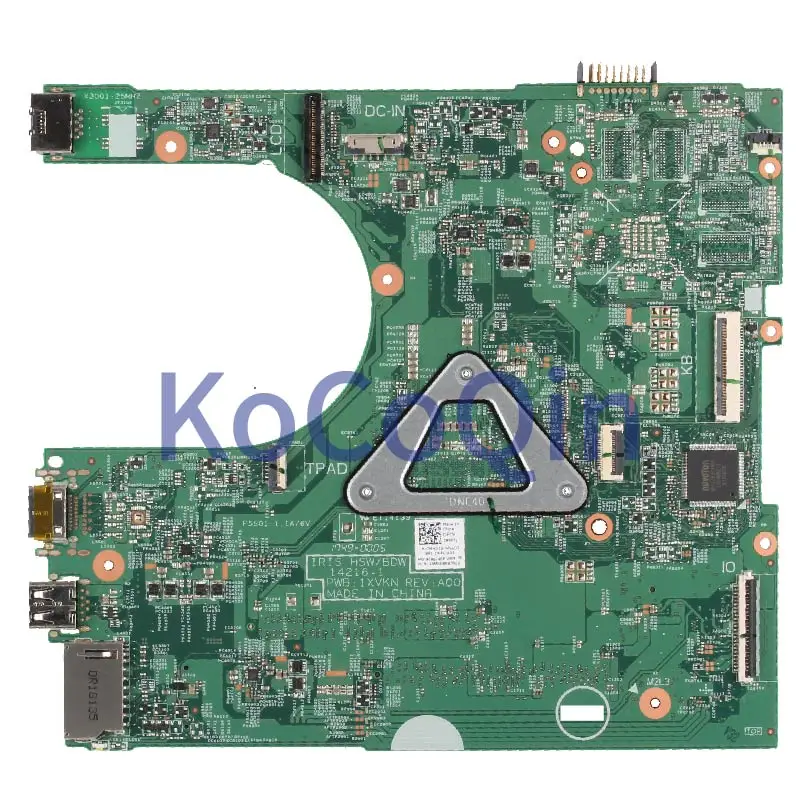 para Dell Inspiron Computador Portátil Placa-mãe Cn-0mhdt2 0mhdt2 Iris Hsw - Bdw 14216-1 Notebook Mainboard Sr23y Ddr3 15 3458 3558 I5-5200u - Imagem 2
