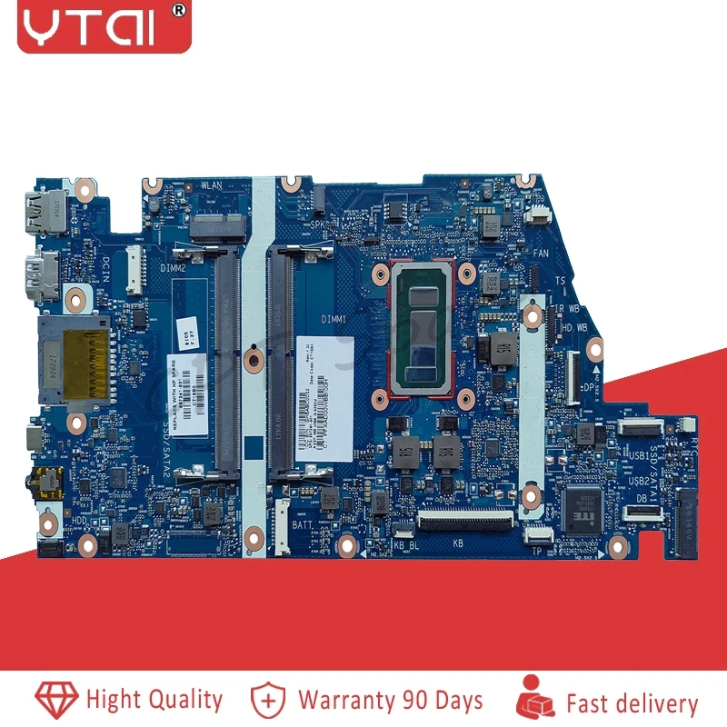

For HP ENVY 15-AS Motherboard I5-6260U CPU 857241-001 857241-601 6050A2821201 DDR4 100% tested intact