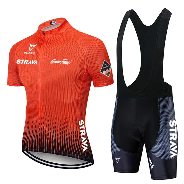 Трикотажная футболка STRAVA с коротким рукавом одежда для велоспорта дышащая