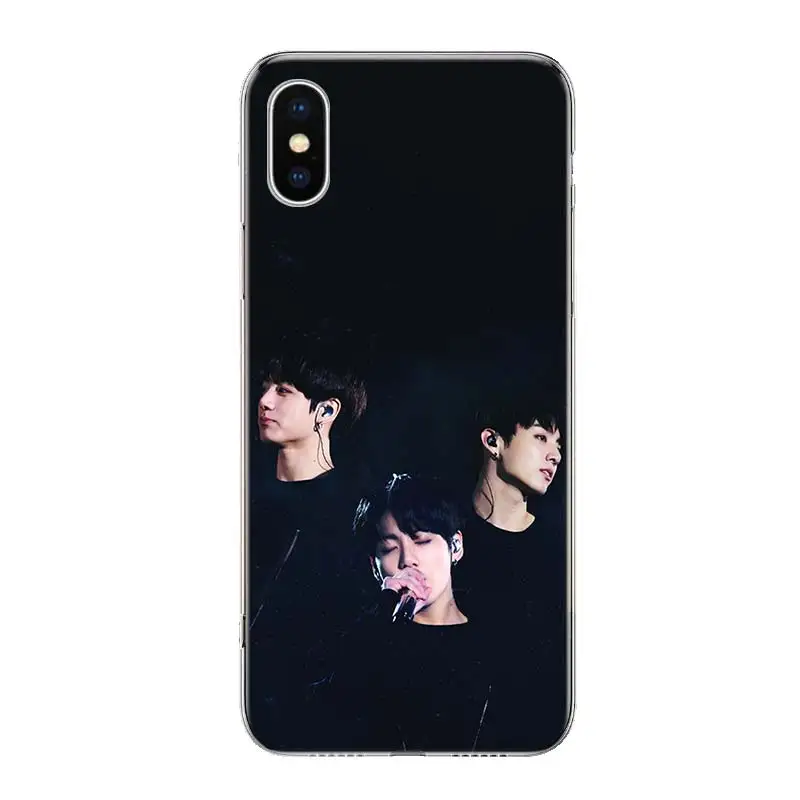 Jungkook Kpop чехол для телефона для iPhone 11 Pro 7 6X8 6S Plus XS MAX+ XR 5S SE 10 Ten Art TPU Coque Capa Shell