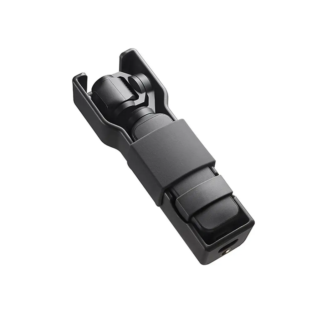 4 оси Z-осевой стабилизатор для камеры DJI OSMO карман для смартфона Gimbal кронштейн для амортизатора расширения стенд Поддержка держатель - Цвет: Черный