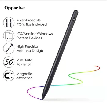 

Oppselve For Stylus Pen Apple Pencil iPad For iPad 9.7 2018 Pro 11 12.9 2020 Air 3 2019 10.2 mini 5 Touch Pen For Apple Pencil