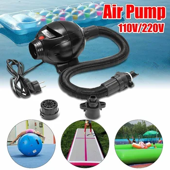 

110V/220V Electric Air Pump Air Compressor Electric Air Tumbling Track Gym Pump Gymnastics Mats Pump Electric Air Pump