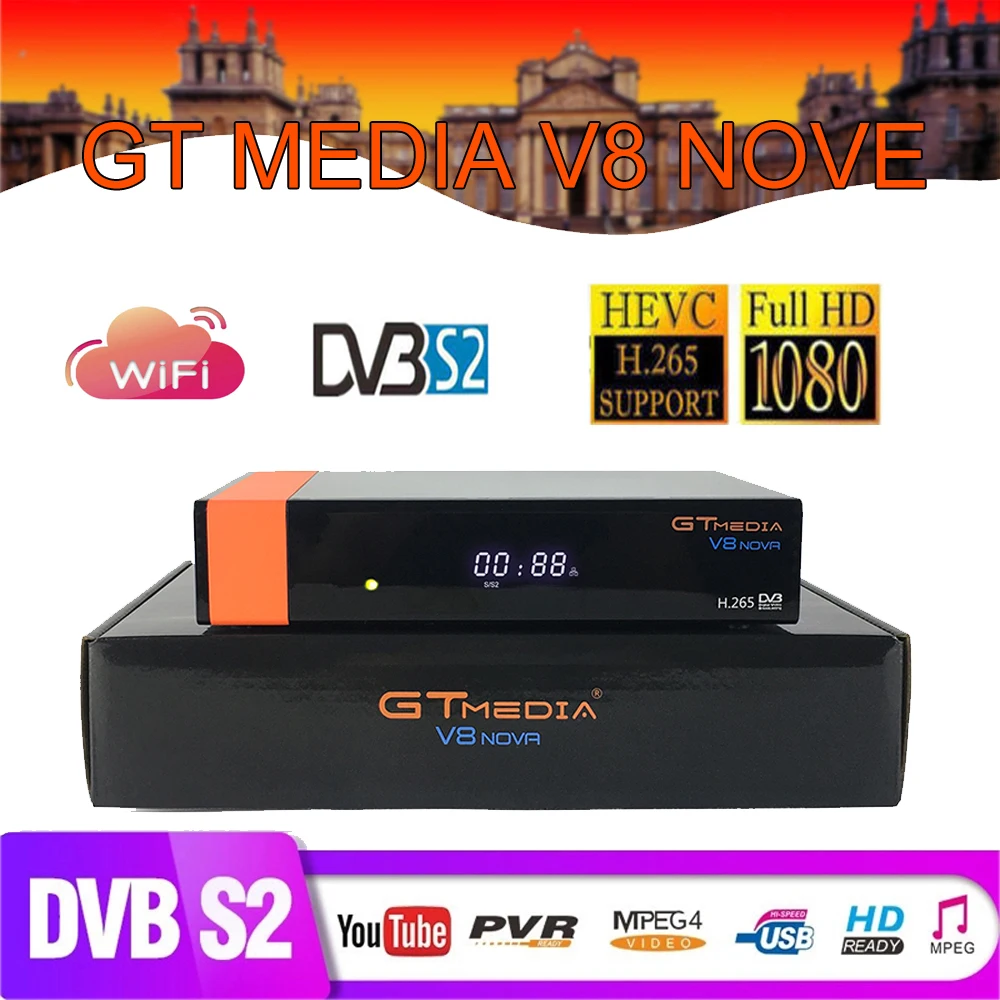 DVB-S2 Freesat v8 nove finder спутниковый ресивер cccam сервер cline Европа Испания Бразилия