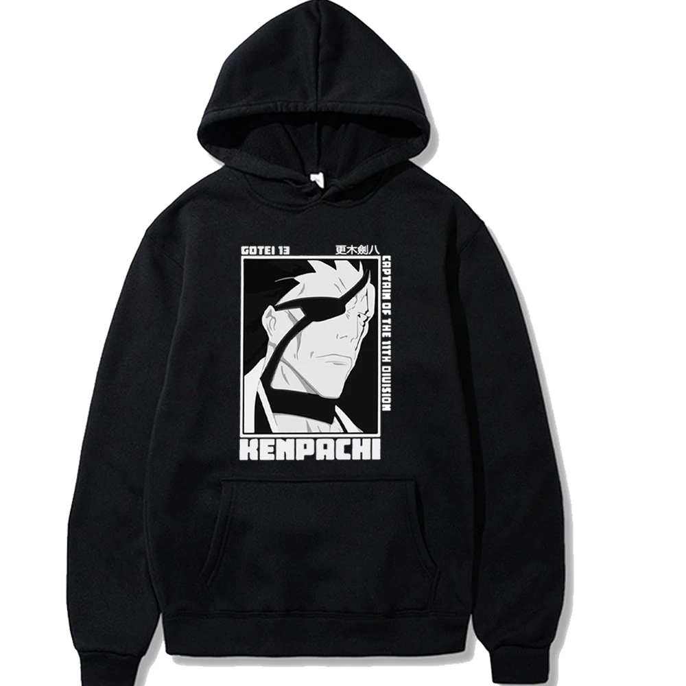 

Anime Bleach Kenpachi Printed Men/women Hoodie Long Sleeve Sweatshirt
