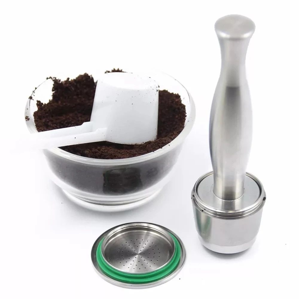 Капсулы Nespresso многоразовые из нержавеющей стали для темпера многоразовый фильтр