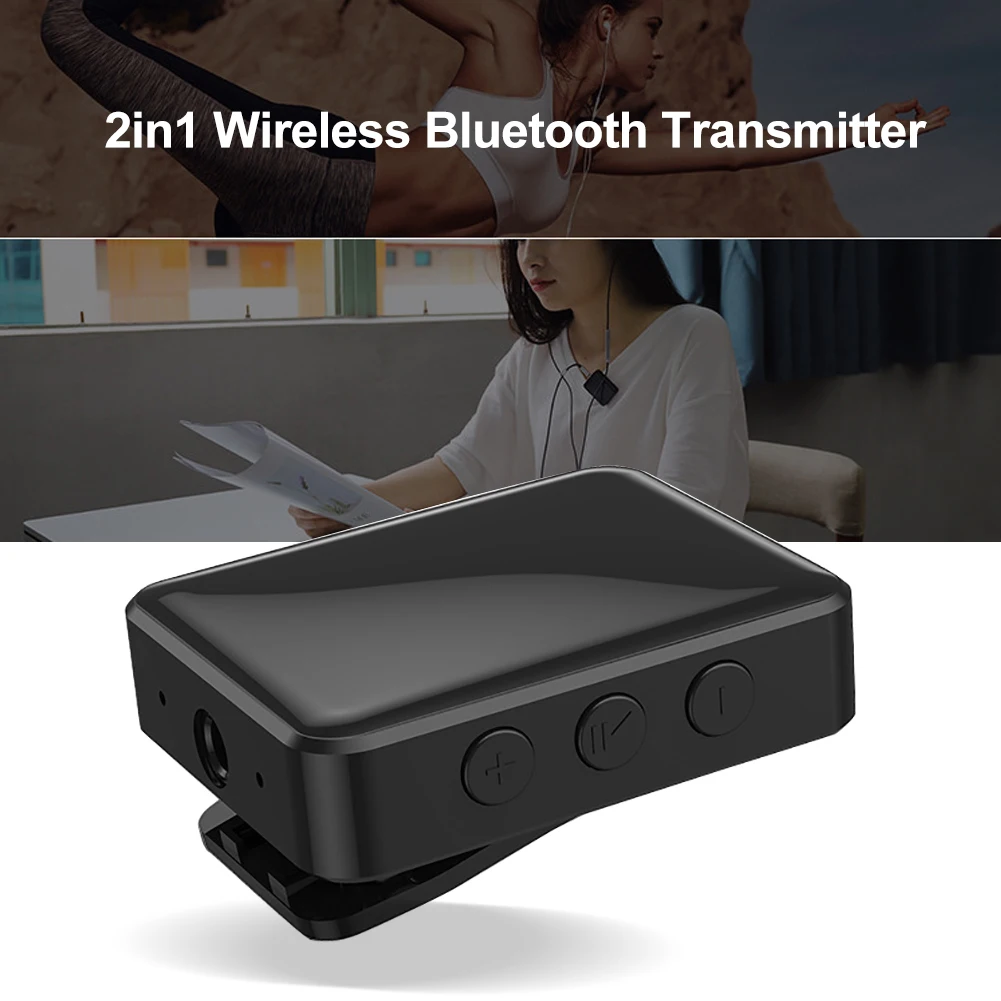 Портативный 2 в 1 беспроводной Bluetooth 4,2 передатчик приемник аудио музыкальный адаптер