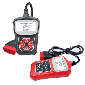 KW310 OBD2 сканер OBD Авто диагностический инструмент Проверка кода двигателя считыватель автомобильный диагностический инструмент для автомоб... KW310 OBD2 сканер OBD Авто диагностический инструмент Проверка кода двигателя считыватель автомобильный диагностический инструмент для автомоб...