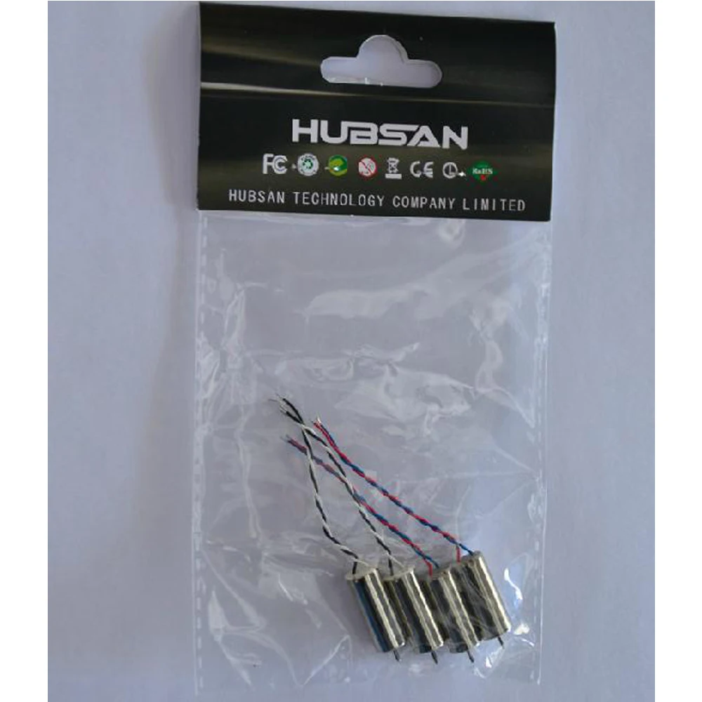 Запчасти для двигателя Hubsan X4 H107L 4 шт. 7x20 мм | Игрушки и хобби