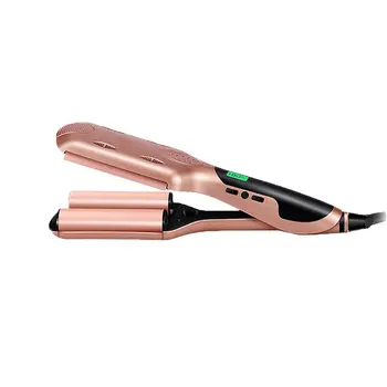 

Professional 26MM Water ripple Ceramic Hair Curling Iron Triple Barrel Hair Waver Hair Curler Hair Styler Tools