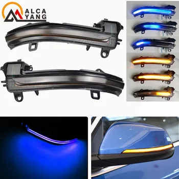 

For BMW X1 F48 2016-2018 2 Series F45 F46 X2 F39 LED Turn Signal Dynamic Blinker Rearview Sequential Side Mirror Indicator Light