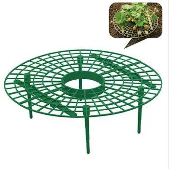 

1/10PCS Strawberry Stand Frame Holder Balcony Planting Rack Fruit Support Plant Flower Climbing Vine Pillar Gardening Stand 40P