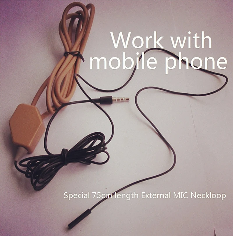 Standard Wire Neckloop For Cell Phone Work With Wireless
