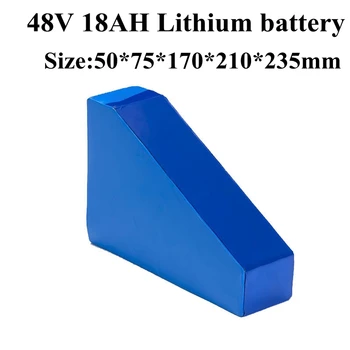 

1p Triangle Battery 48v 18ah Lithium Ion Battery Triangle Electric Bike 1000w 48v Rear 48v 20ah Rack Battery 25A BMS Bicycle Kit