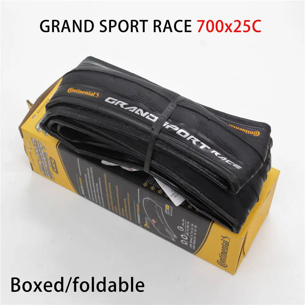 Континентальный Ultra Sport II Grandsport Corrida 700*23/25/28c Grand Prix 5000 700x23/25c дорожные шины, велосипедные шины, складные велосипедные шины - Цвет: Grand 25C Fold box