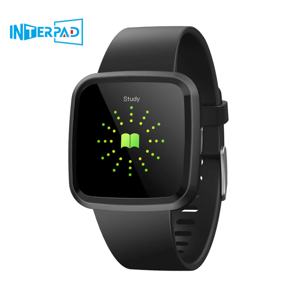 

Interpad V12 Smart Braclet Waterproof Heart Rate Tracker Call Reminder Blood Oxygen Sleep Monitor Remote Control For Android ios