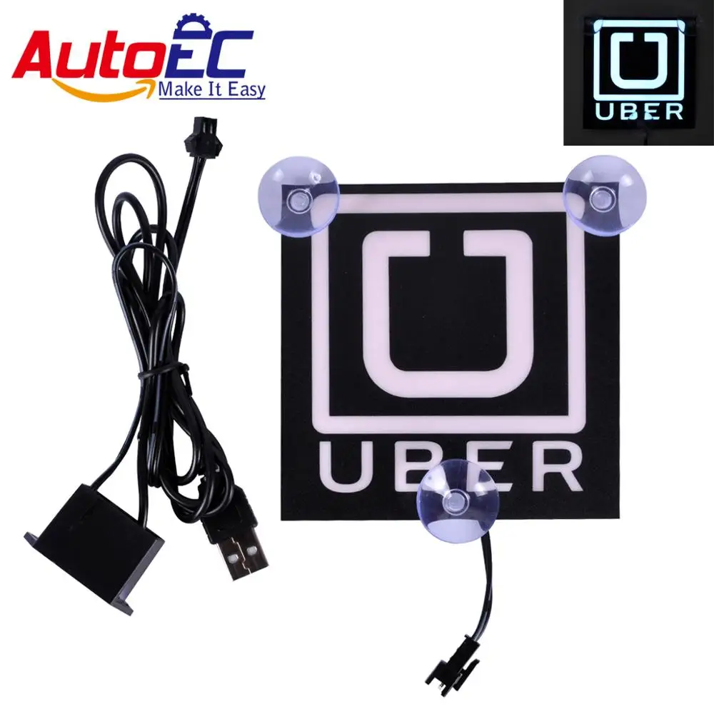 

Taxi Service Light Car Sticker on car window with 5V USB Inverter dropshipping