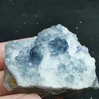 

68.7tural crystal, blue green fluorite, crystal mineral, crystal specimen