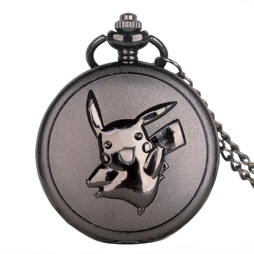 Vintage-Black-Pikachu-Design-Pocket-Watches-Men-Quartz-Pocket-Watches-With-Necklace-Chain-for-Men-Women (3)