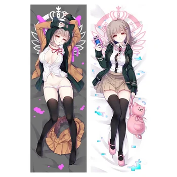 

Anime Danganronpa pillow Covers Dakimakura case Cool boy Sexy Nanami ChiaKi 3D Double-sided Bedding Hugging Body pillowcase