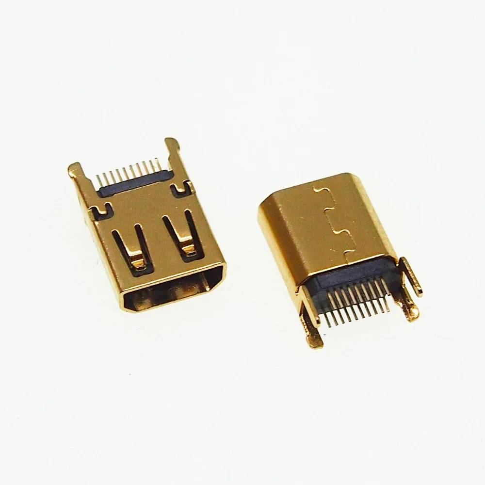 

10pcs micro hdmi female socket without PCB board