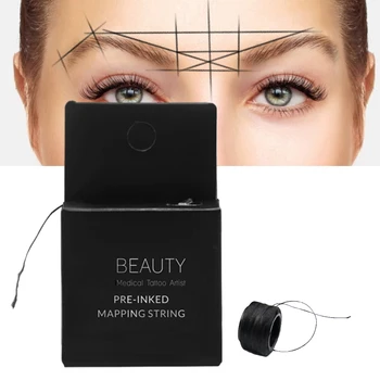 microblading pre-inked Mapping string eyebrow for Positioning Tattoo accessories Eyebrow Measuring Tool Positioning Dyeing Liner new arrival led professional microblading lamp partable eyebrow lipliner tattoo microblading tool for microbalde master