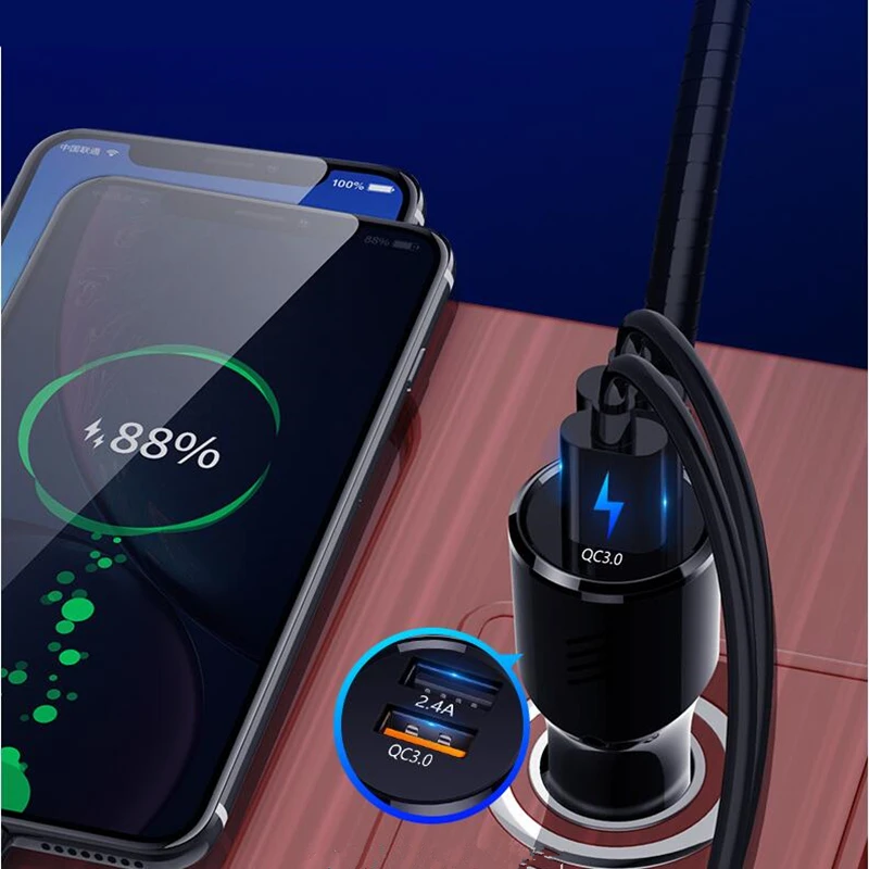 Surpport 64 Гб USB MP3 плеер автомобильный комплект громкой связи Bluetooth fm-передатчик QC3.0 быстрое зарядное устройство TF AUX аудио приемник