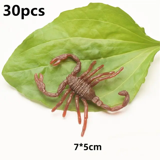 30Pcs Fake Ants Simulated Insect Prank Toy Ants Spider Cockroach Fly Toy Figure Joke Toys Halloween Party Supplies 5