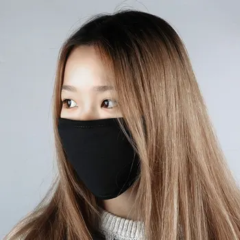 

5Pcs Face Mouth Mask Anti Dust Mask Filter Windproof Mouth-muffle Dustproof Face Masks Care Reusable Washable Masks Black