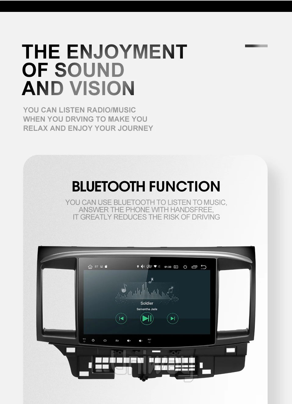 Clearance Uniway PX30 DSP Android 9.0 car dvd for Mitsubishi Lancer 10.1 inch 2008 2009 2010 2011 2012 2013 2014 2015 car stereo navigator 3 Clearance Uniway PX30 DSP Android 9.0 car dvd for Mitsubishi Lancer 10.1 inch 2008 2009 2010 2011 2012 2013 2014 2015 car stereo navigator 3