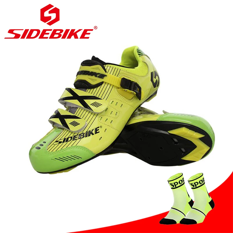 package 2 for G SIDEBIKE, обувь для шоссейного велосипеда, велосипедные педали, sapatilha ciclismo, самоблокирующиеся, дышащие, для спорта на открытом воздухе, атлетические, для езды на велосипеде, snekaers - Цвет: package 2 for G