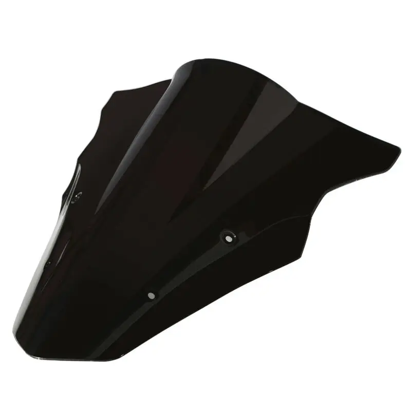 Мотоцикл двойной пузырь лобовое стекло Защита ветрового стекла для Kawasaki Ninja 650 EX650 ER6F 2012