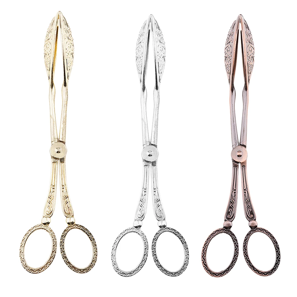 Buffet Tongs Stainless Steel Buffet Party Catering Serving Tongs Kitchen Tongs Salad Tongs Cake Tongs Bread Tongs