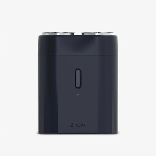 Обновление Xiaomi zhibay электробритва мини бритва влажная сухая Водонепроницаемая Мужская триммер для бороды машинка для стрижки с магнитной бритвенной головкой - Цвет: Upgrade Black