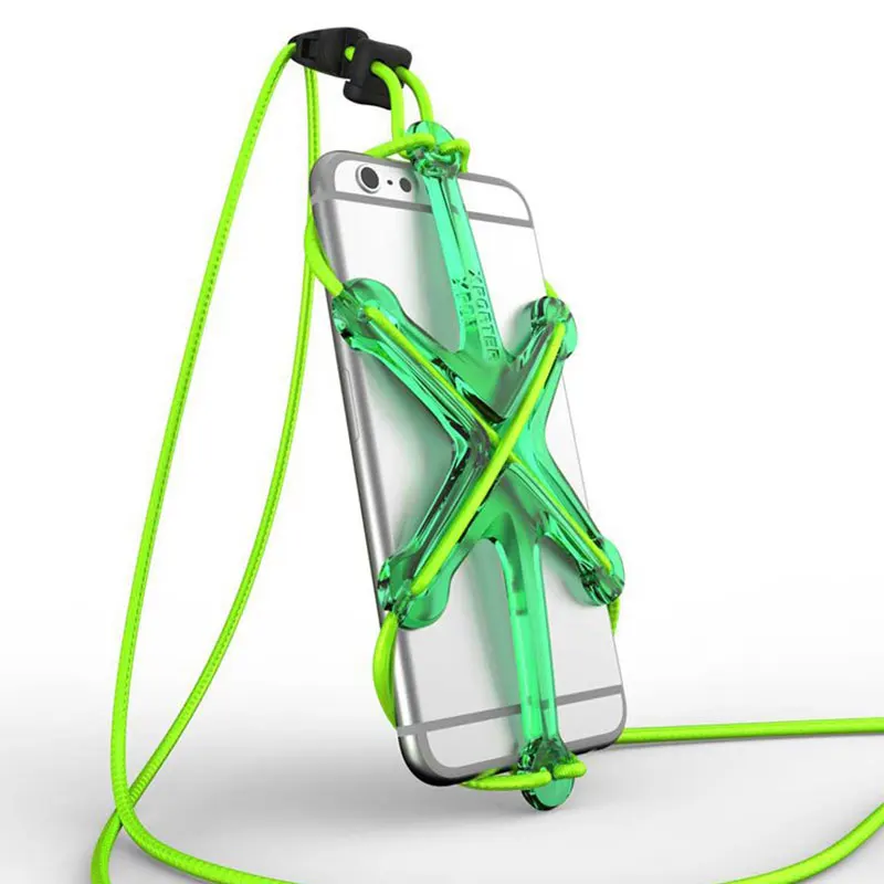 Green Переносной чехол для телефона для iPhone 6 7 Plus Sport 4,5-6 '', чехол на ремешке, Аксессуары для мобильных телефонов, Универсальное крепление для улицы - Цвет: Green