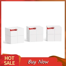 GLMW6 Nova système de WiFi de maille de maison entière, répéteur sans fil de routeur sans fil double bande 11AC, fonctionne avec Alexa, prêt à l'emploi(China)