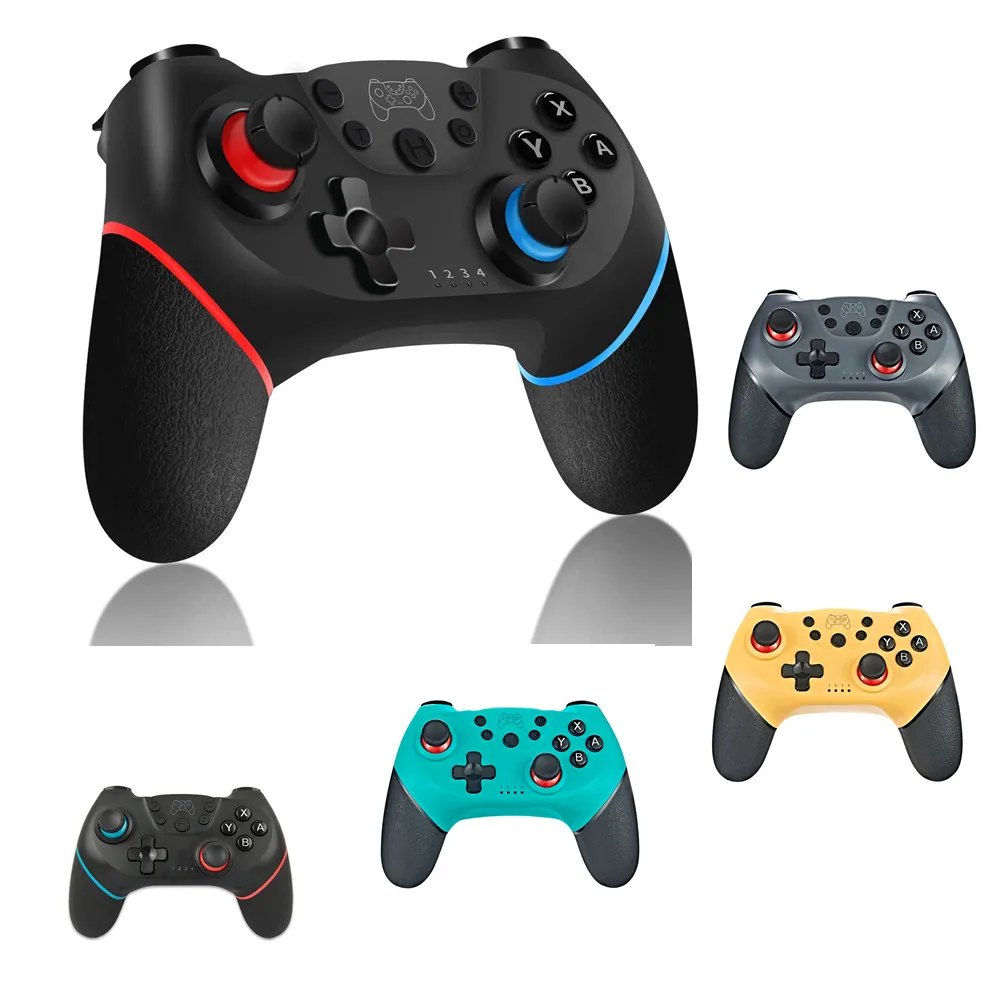 Bluetooth геймпад игровой джойстик контроллер с 6 осевым ручка для Nintendo Switch Pro NS