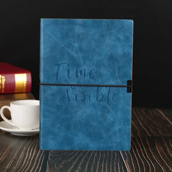 

Soft Surface Bandage Office Notebook Travel Elastic Band Diary