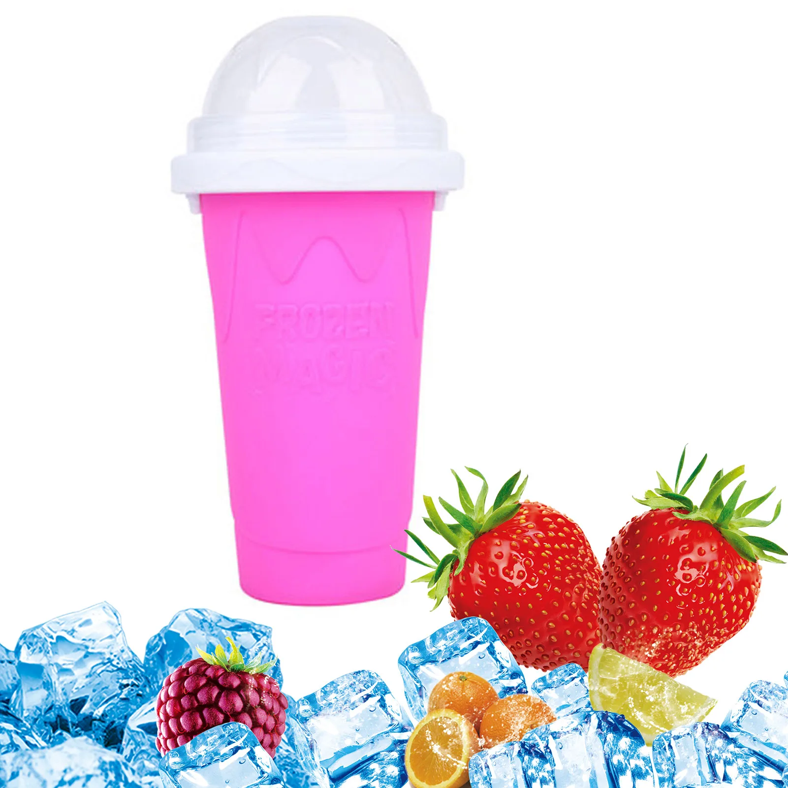 Slush Maker Cup Smoothie Cooling Cup Homemade DIY Milk Household Ice Crusher Quick Frozen Slushie Cooling Cups