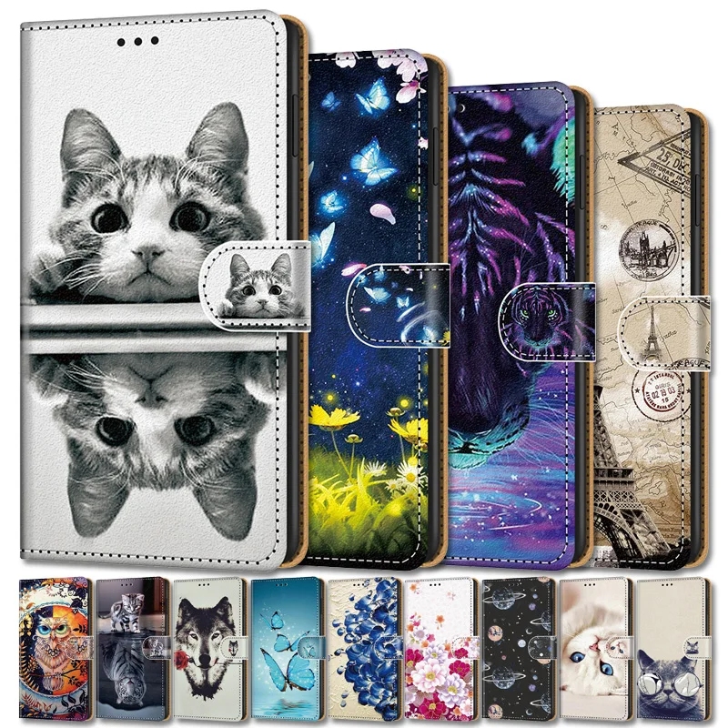 Чехол-книжка для ZTE Blade V9 V8 V7 Lite Mini V10 V 10 L7 L5 Plus A7S чехол телефона из искусственной