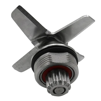 

New 767 Stainless Steel Hardened Six Mixing and Cutting TWK jtc 767 Blades Knife Ice Crusher for Juicer Blender Parts