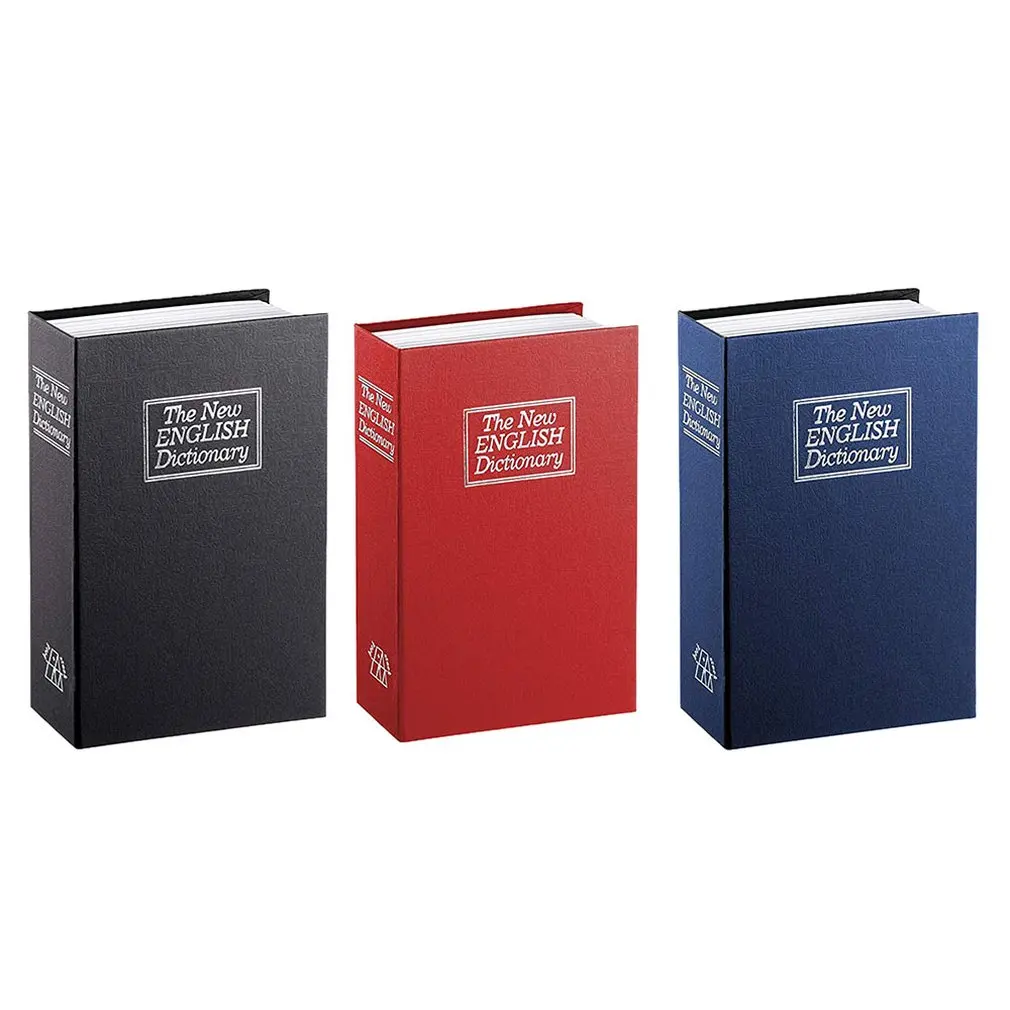 Caja de cambio creativa para libros, Mini tanque de almacenamiento seguro para libros, simulación creativa europea